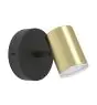 Eglo Wall Light Consuma 1 Steel Black Gold | IP44 - Suitable for 1x GU10
