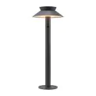 Nordlux Solar Pedestal Lamp Justina Metal Anthracite 5W 400lm - 830 Warm White | Motion And Light Sensor